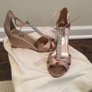 Badgley Mishka bridal shoes